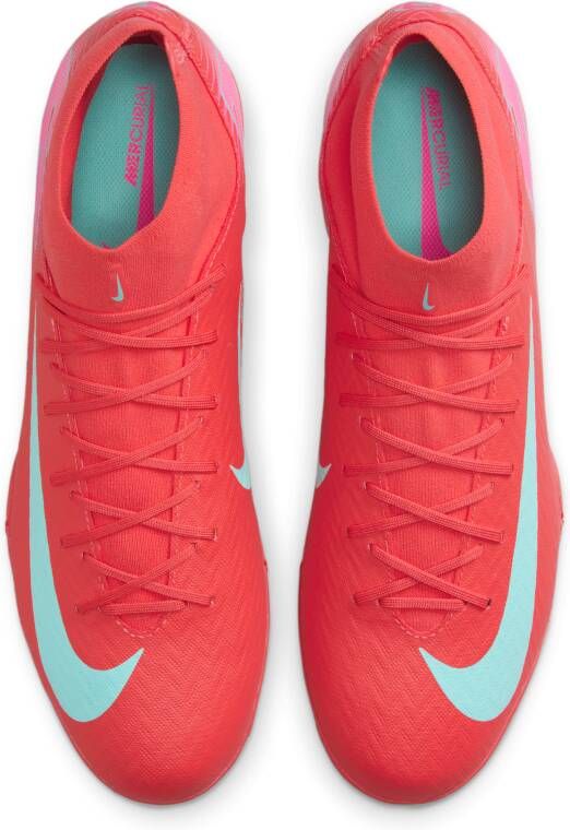 Nike Mercurial Superfly 10 Academy high-top voetbalschoenen (turf) Rood - Foto 4