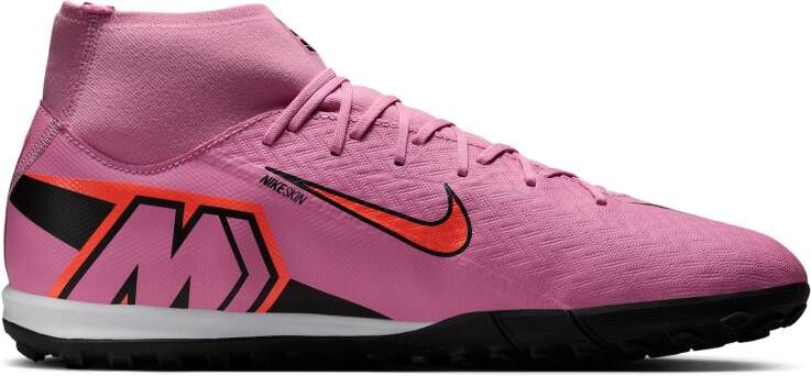 Nike Mercurial Superfly 10 Academy high-top voetbalschoenen (turf) Roze