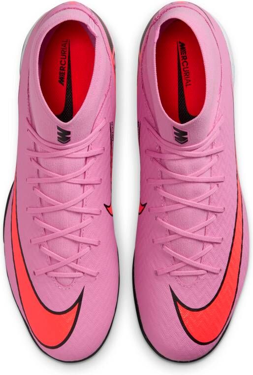 Nike Mercurial Superfly 10 Academy high top zaalvoetbalschoenen Roze