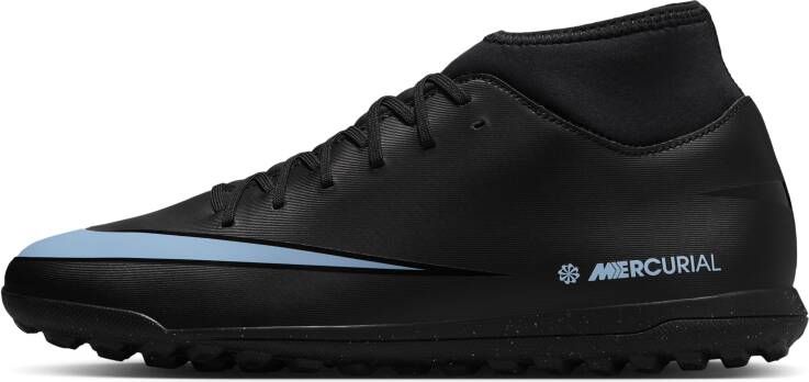 Nike Mercurial Superfly 10 Club high top voetbalschoenen (turf) Zwart