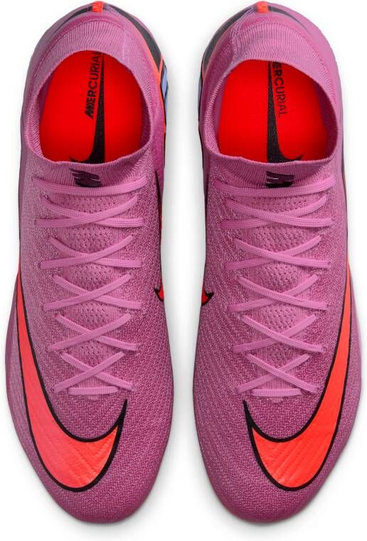 Nike Mercurial Superfly 10 Elite AG-Pro high-top voetbalschoenen Roze