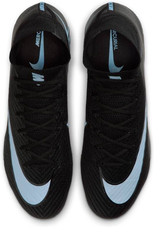 Nike Mercurial Superfly 10 Elite AG-Pro high-top voetbalschoenen Zwart - Foto 4