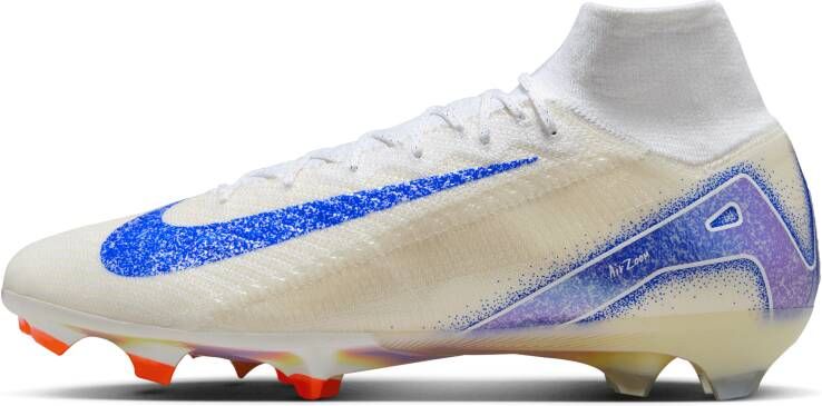 Nike Mercurial Superfly 10 Elite Blueprint high-top voetbalschoenen (stevige ondergrond) Wit