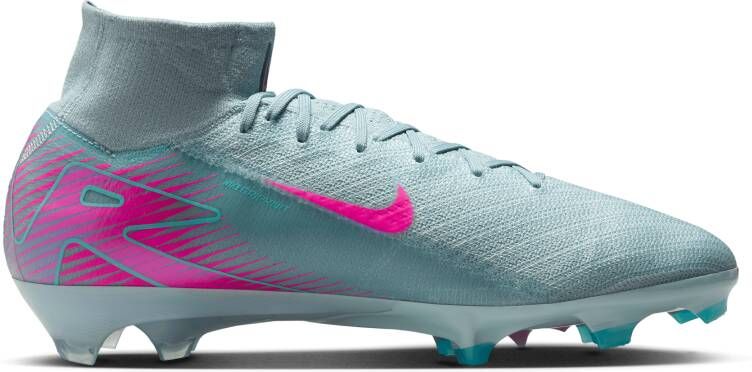 Nike Mercurial Superfly 10 Elite high top voetbalschoenen (stevige ondergrond) Grijs - Foto 3