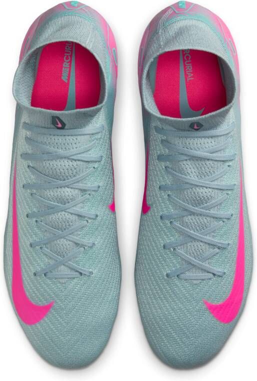 Nike Mercurial Superfly 10 Elite high top voetbalschoenen (stevige ondergrond) Grijs - Foto 4
