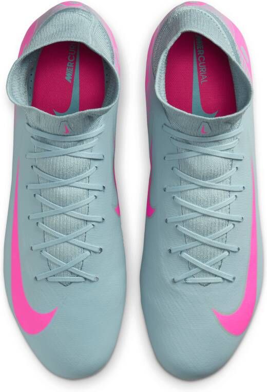 Nike Mercurial Superfly 10 Pro high-top voetbalschoenen (stevige ondergrond) Grijs - Foto 4