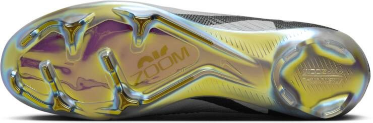 Nike Mercurial Superfly 9 Elite high-top voetbalschoenen (stevige ondergrond) Grijs