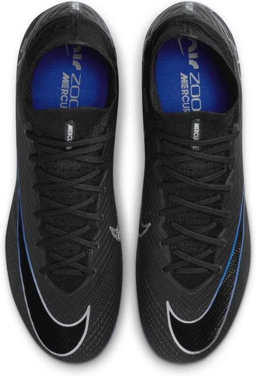 Nike Mercurial Superfly 9 Elite high top voetbalschoenen (stevige ondergrond) Zwart