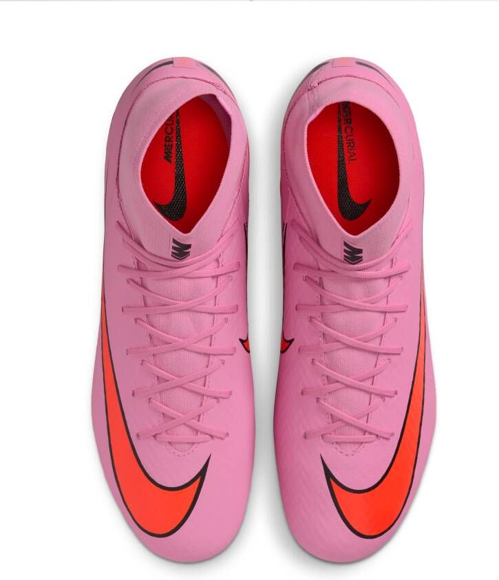 Nike Mercurial Superfly 10 Academy high-top voetbalschoenen (meerdere ondergronden) Roze