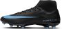 Nike Mercurial Superfly 10 Academy high-top voetbalschoenen (meerdere ondergronden) Zwart - Thumbnail 1