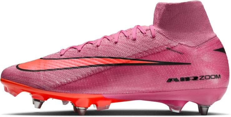 Nike Mercurial Superfly 10 Elite SG-Pro high-top voetbalschoenen Roze
