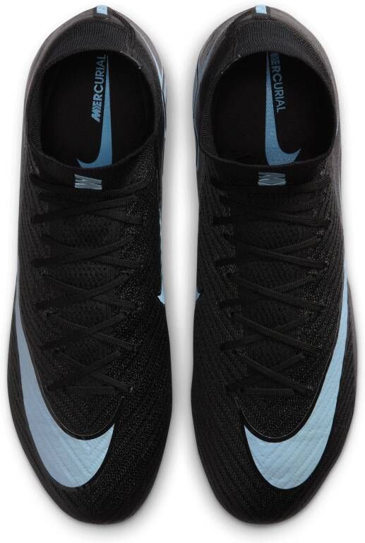 Nike Mercurial Superfly 10 Elite SG-Pro high-top voetbalschoenen Zwart