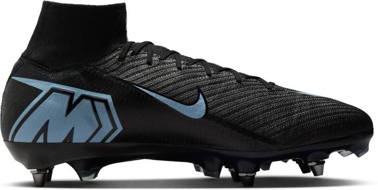 Nike Mercurial Superfly 10 Elite SG-Pro high-top voetbalschoenen Zwart - Foto 3