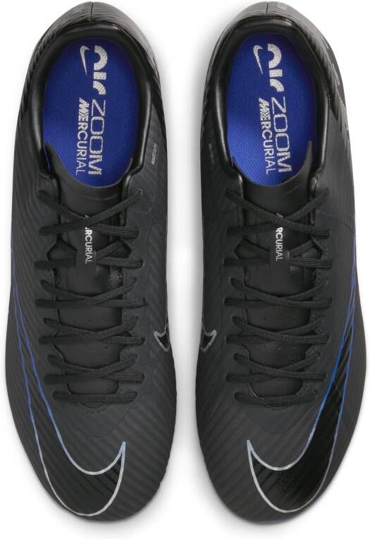 Nike Mercurial Vapor 15 Academy low top voetbalschoenen (meerdere ondergronden) Zwart