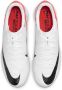 Nike Zoom Mercurial Vapor 15 Academy Zaalvoetbalschoenen (IN) Wit Felrood Zwart - Thumbnail 4