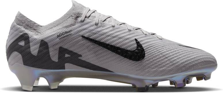Nike Mercurial Vapor 15 Elite low-top voetbalschoenen (stevige ondergronden) Grijs