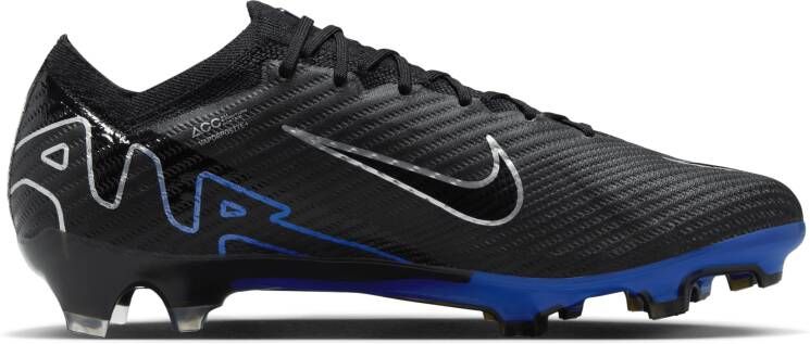 Nike Mercurial Vapor 15 Elite low top voetbalschoenen (stevige ondergrond) Zwart