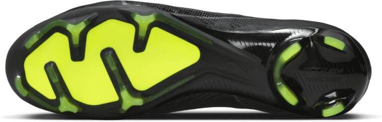 Nike Mercurial Vapor 15 Pro voetbalschoenen (stevige ondergrond) Zwart