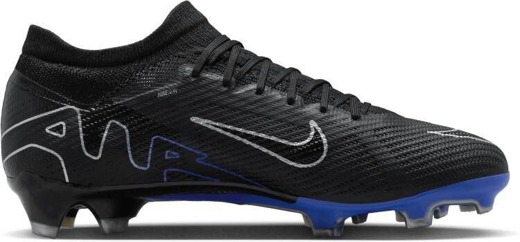 Nike Mercurial Vapor 15 Pro low top voetbalschoenen (stevige ondergrond) Zwart