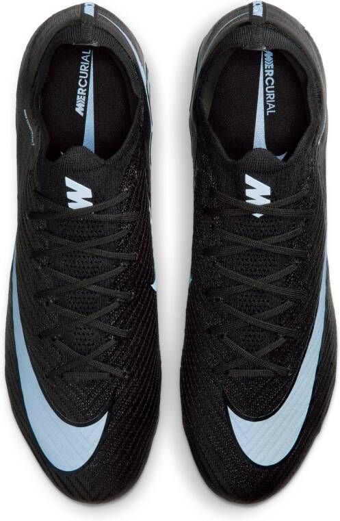 Nike Mercurial Vapor 16 Elite low-top voetbalschoenen (stevige ondergronden) Zwart - Foto 4