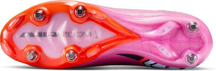 Nike Mercurial Vapor 16 Elite SG-Pro low top voetbalschoenen Roze