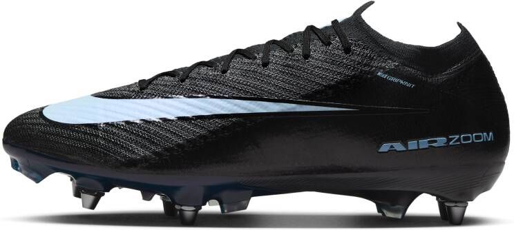Nike Mercurial Vapor 16 Elite SG-Pro low top voetbalschoenen Zwart