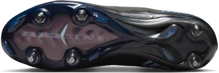 Nike Mercurial Vapor 16 Elite SG-Pro low top voetbalschoenen Zwart