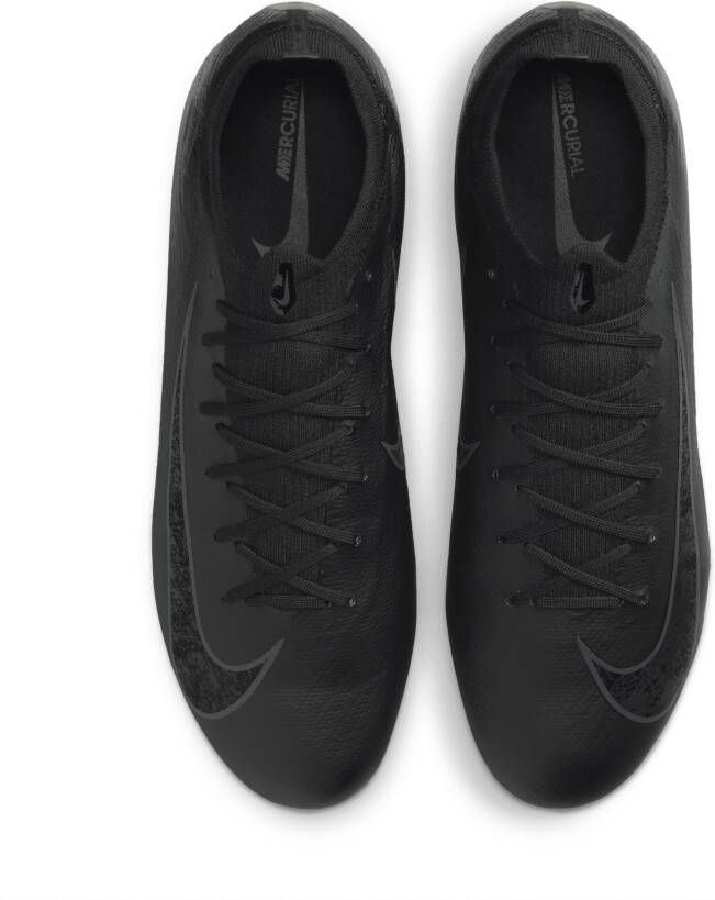 Nike Zoom Mercurial Vapor 16 Pro Kunstgras Voetbalschoenen (AG) Zwart Donkergroen - Foto 4