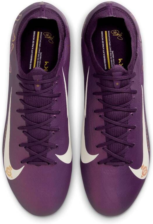 Nike Mercurial Vapor 16 Pro 'Kylian Mbappé' low-top voetbalschoenen (stevige ondergronden) Paars - Foto 4