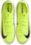 Nike Zoom Mercurial Vapor 16 Pro Gras Voetbalschoenen (FG) Neongeel Zwart Zilver - Thumbnail 4