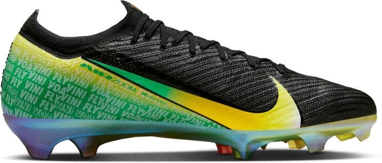 Nike Mercurial Vapor 16 Elite 'Vini Jr.' Low top voetbalschoenen (stevige ondergronden) Zwart - Foto 3