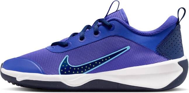 Nike Omni Multi-Court Zaalschoenen voor kids Paars