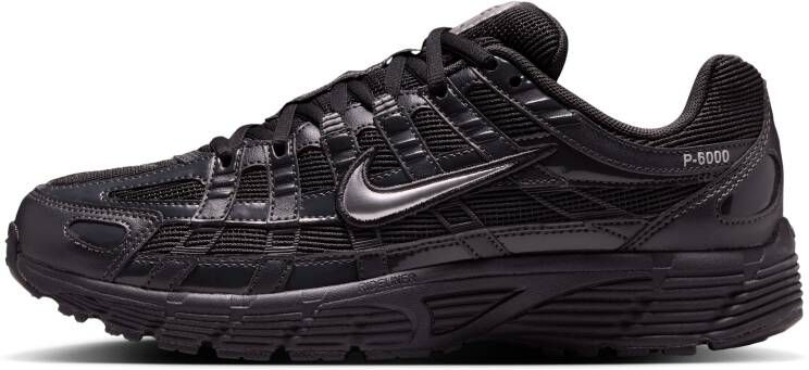 Nike P-6000 Dames Schoenen Zwart Maat: 36.5 Mesh Synthetisch Foot Locker