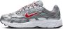 Nike P-6000 Unisex Schoenen Zilver Maat: 35.5 Mesh Synthetisch Foot Locker - Thumbnail 3