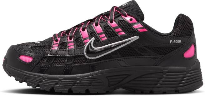 Nike P-6000 Unisex Schoenen Rood Maat: 35.5 Mesh Synthetisch Foot Locker