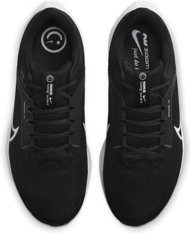 Nike Pegasus 40 hardloopschoenen voor heren (extra breed straat) Zwart