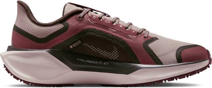 Nike Pegasus 41 GORE-TEX waterdichte hardloopschoenen voor dames (straat) Bruin