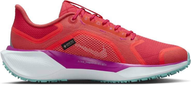 Nike Pegasus 41 GORE-TEX waterdichte hardloopschoenen voor dames (straat) Rood - Foto 3