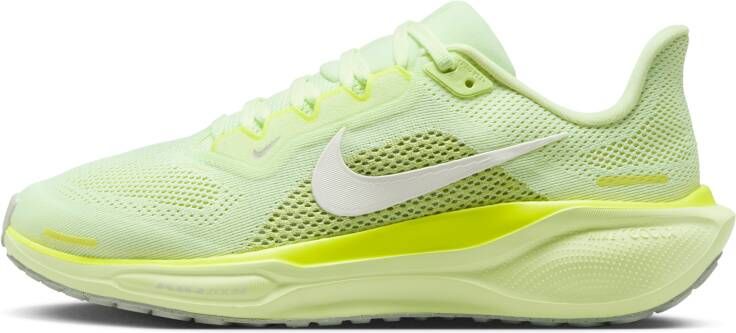 Nike Pegasus 41 hardloopschoenen voor dames (straat) Geel