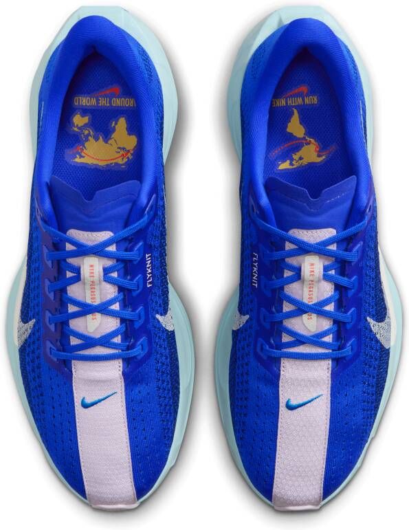 Nike Pegasus Plus hardloopschoenen (straat) Blauw