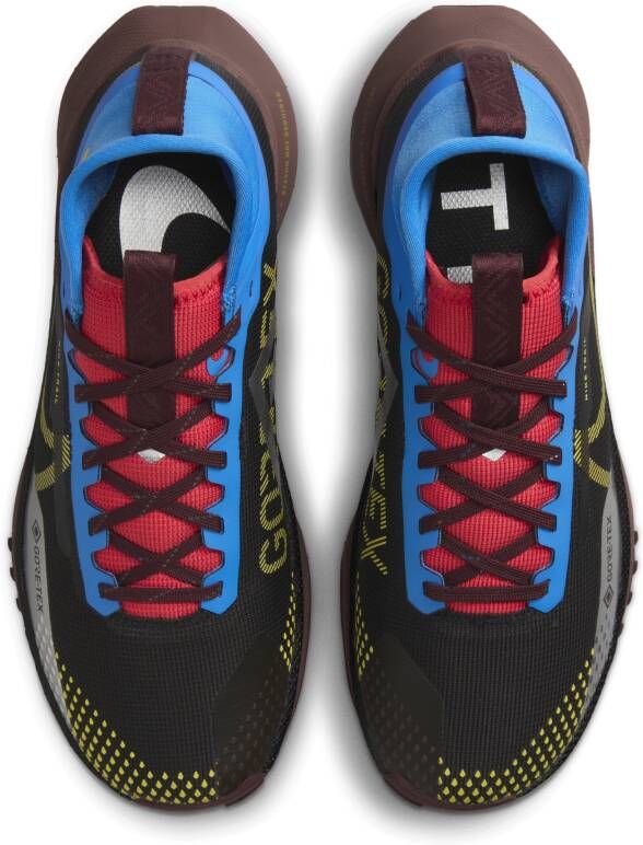 Nike Pegasus Trail 4 GORE-TEX Waterdichte trailrunningschoenen voor dames Zwart