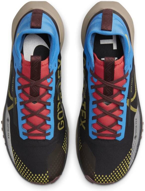 Nike Pegasus Trail 4 GORE-TEX Waterdichte trailrunningschoenen voor heren Zwart
