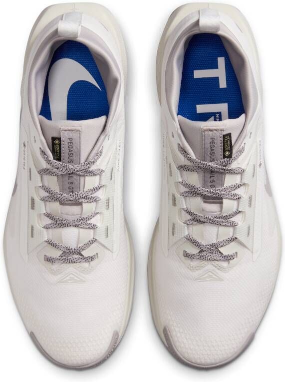 Nike Pegasus Trail 5 GORE-TEX SP waterdichte trailrunningschoenen voor heren Wit