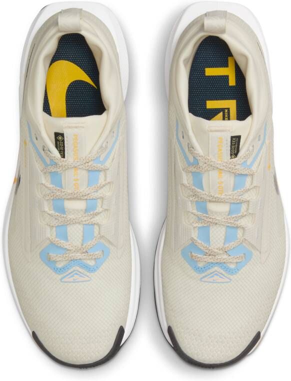 Nike Pegasus Trail 5 GORE-TEX waterdichte trailrunningschoenen voor dames Grijs