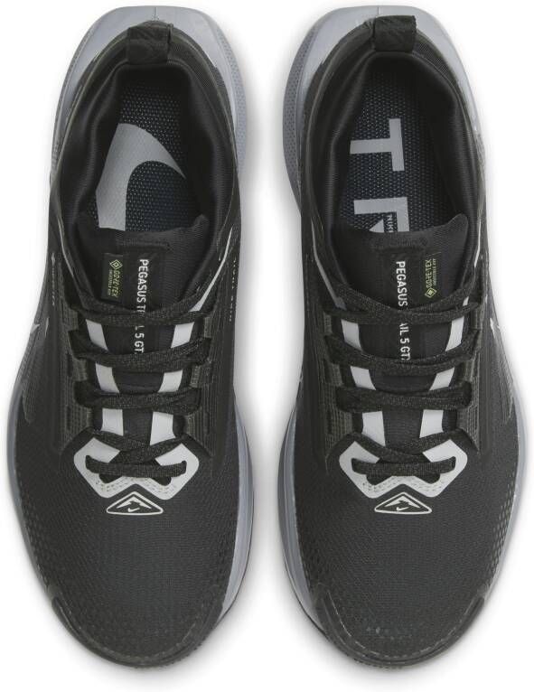 Nike Pegasus Trail 5 GORE-TEX waterdichte trailrunningschoenen voor dames Zwart - Foto 4