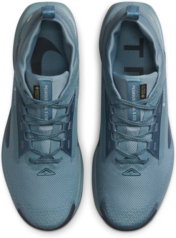 Nike Pegasus Trail 5 GORE-TEX waterdichte trailrunningschoenen voor heren Blauw - Foto 4