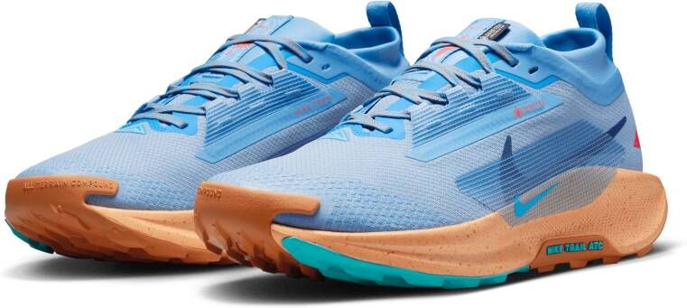 Nike Pegasus Trail 5 GORE-TEX waterdichte trailrunningschoenen voor heren Blauw