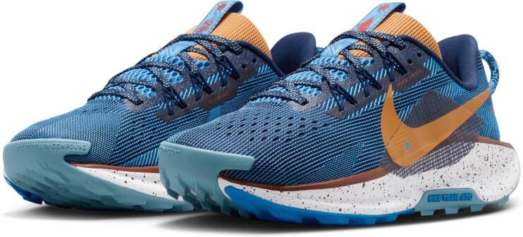Nike Pegasus Trail 5 trailrunningschoenen voor dames Blauw