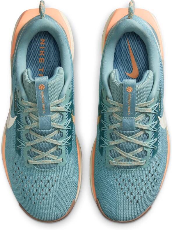 Nike Pegasus Trail 5 trailrunningschoenen voor dames Groen