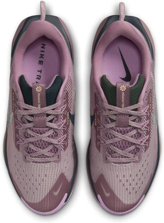 Nike Pegasus Trail 5 trailrunningschoenen voor kids Paars - Foto 4